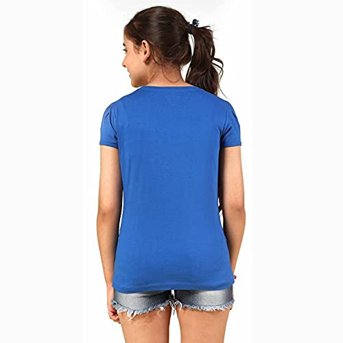 Image of KYDA KIDS Girls Cotton Full Sleeve Sequence and Embroidery Tops - Multicolor (Pack of 1)