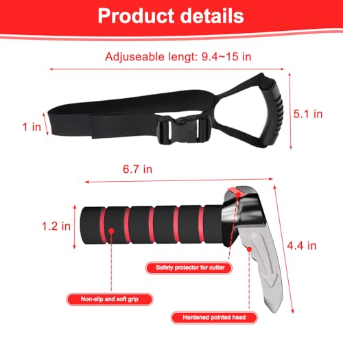 Shouken 3 in 1 Car Door Handle for Elderly-Car Handle Assist - Vehicle Support - Standing Mobility Aid Tool -Door Latch for Seniors by Shouken - Used condition - Image 2