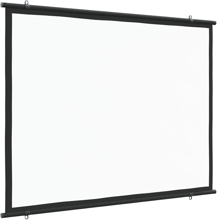 プロジェクターと50インチスクリーン Amazon | vidaXL プロジェクタースクリーン 50インチ 4:3 | vidaXL