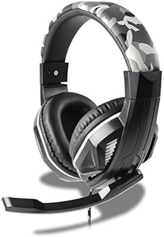 Steelplay HP42 Wired Headset with Microphon, Stereo Gaming Headphone 3.5mm Jack For PS4, XBOX ONE, PC, Smartphone and Notebook- Camouflage