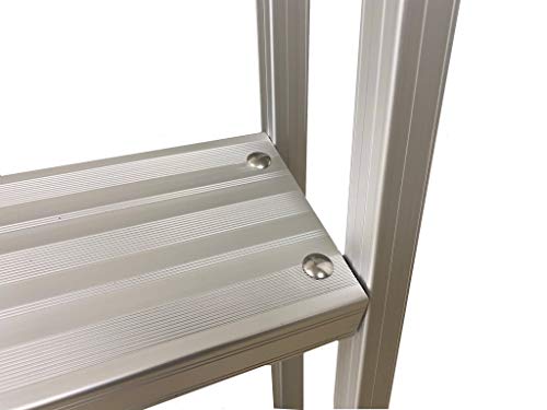 image for Class A Customs Marine Pontoon Boat Dock Heavy Duty Aluminum 5 Step Re