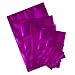 100x Premium Purple/Rose Mylar Foil Open Top Bags + Bonus 15 Bags (6cm x 9cm)