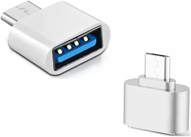 USB A to USB C FAST CHARGE Adapter (2 PACK) Type C Charger Plug Power Converter for Watch iWatch AirPods iPhone 12 13 Max iPad Air 4 5 Samsung Galaxy S20 S21 S22 Plus Ultra Adaptor WHITE macbook pro