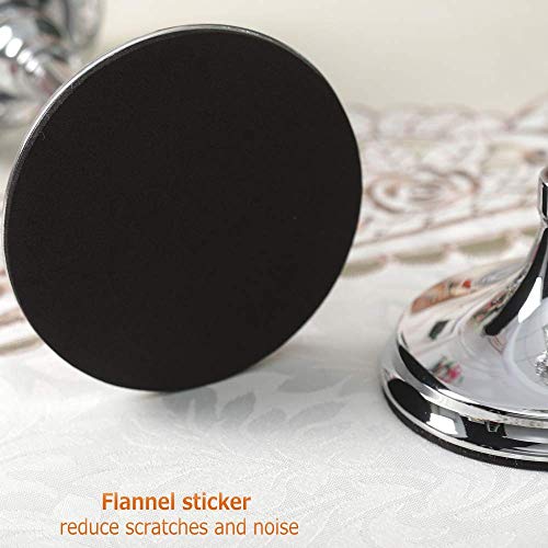 Vincigant Silver Crystal Pillar Candle Holders Set Of 2,15Inches Tall Coffee Table Decorative Centerpiece For Wedding Halloween Candlelight Dinner Vases #TOP4