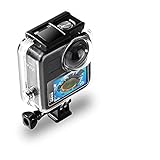 Waterproof Case for Gopro Max Action Camera, Underwater Diving Protective Housing 30M with Bracket Accessories