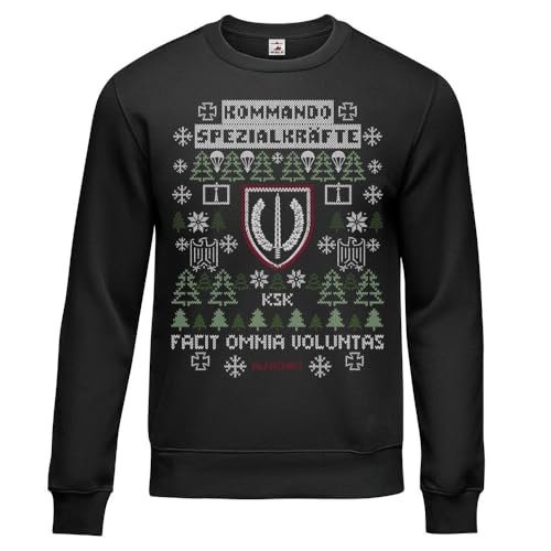 Pull de Noël KSK Bundeswehr : tricot militaire haut de gamme