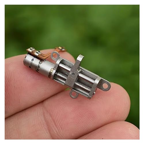 ZKLGS Stepper Motor, Ultra-Micro 5mm Stroke Linear Actuator Mini 5mm 2-Phase 4-Wire Precision Metal Gearbox Gear Stepper