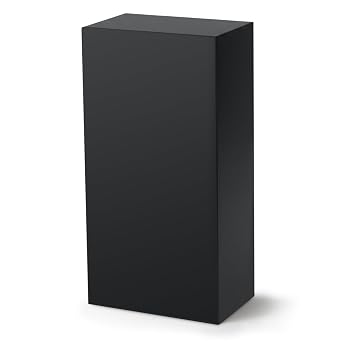 Colingmill 1 Pcs HDPE Plastic Block 2" x 3" x 6", Polyethylene Solid Plastic Block for Machining, Black Home Floor Improvement, Prototyping, DIY Projects, Engineering
