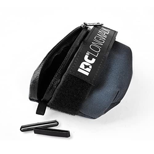 JULIUS K-9 IDC Universal Taschen für IDC Longwalk Geschirr, 1 Stück, Größe: Klein, Schwarz