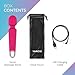 Yarosi Massage Strongest Cordless Handheld Massager - Powerful - Best for Travel - Magic Stress Away - Perfect on Back Legs Hand Pains and Sports Recovery - Pink