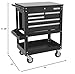 Ironton 30in. 5-Drawer Mechanic's Tool Cart - 33-7/8in.L x 17-5/8in.W x 39-1/8in.H, 700-Lb. Capacity