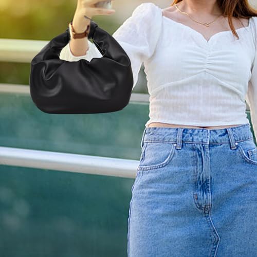 Sac à main tissé noué au style rétro chic et élégant - 5