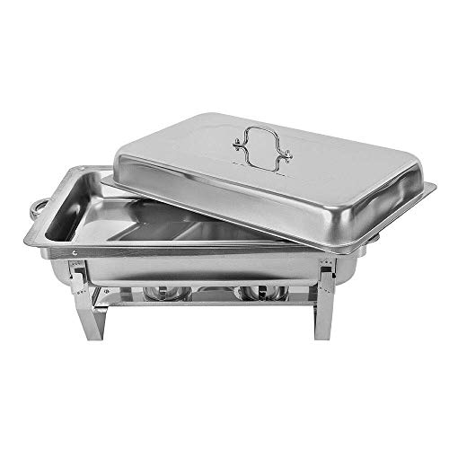 ywewsq 9L Chafing Dish Warmhaltebehälter Speisenwärmer Wärmebehälter Hotel Buffetwärmer – Bild 7