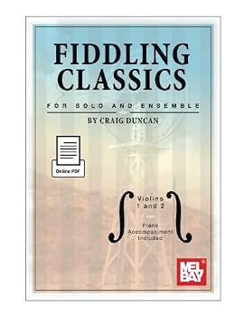 Paperback Fiddling Classics for Solo and Ensemble - Violins 1 and 2 Book