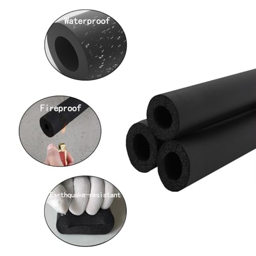 Tubo de espuma aislante de alta densidad con estructura flexible 3