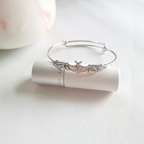 SENFAI Nickel Free,Vampire Bats Wiring Bracelet Adjustable Expandable Wire Bangles - Image 4