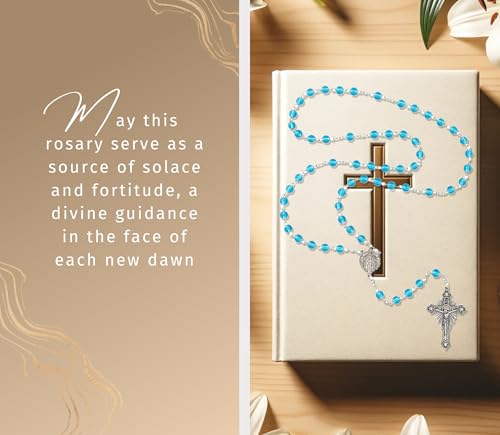 Panfleto How To Pray The Rosary Guia Católico - Panfleto de Oração do Rosário, Rosário da Virgem Mar