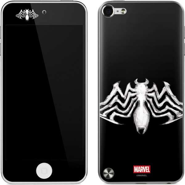 Skinit Decal MP3 Player Skin Compatible with iPod Touch (5th Gen&2012) - Officially Licensed Marvel Venom Venom Logo Design