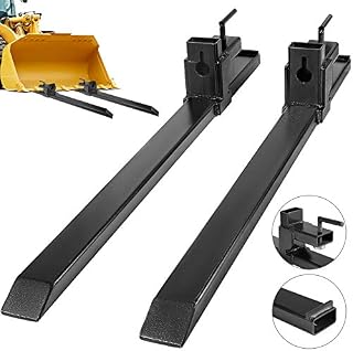 Mophorn Clamp on Pallet Forks 1500LBS Pallet Fork 30" Pallet Forks for Tractor