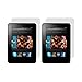 rooCASE 2 x Anti-Glare Matte & 2 x HD Invisible Screen Protectors for Amazon Kindle Fire HD 7", 4 Pack