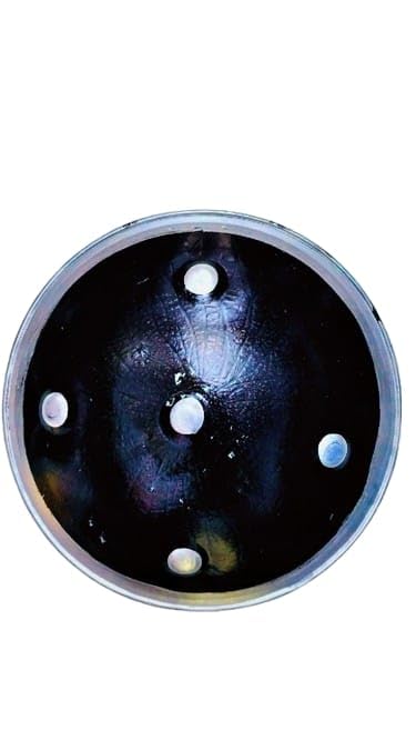 KKALAKRITI Shield or Dhaal metal free size toy decoration Accessory Black