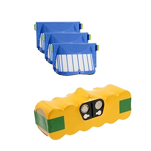 Batteria 4500 mah extra durata + kit filtri