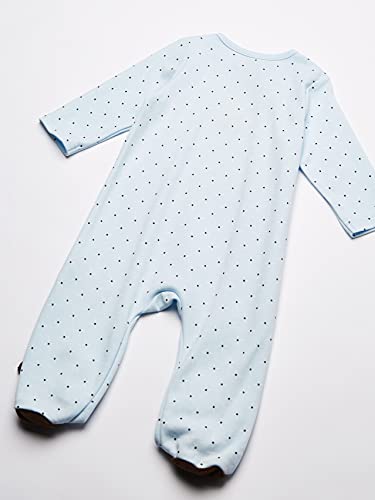 Little Me Baby-Boys Newborn Monkey Star Footie, Light Blue, 3 Months #TOP3