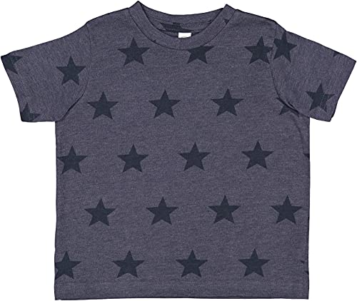 Toddler Five Star Soft Cotton Crew Neck Tee 3029