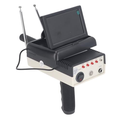 Wisoqu Metal Detector, 1500M Range 30M Depth, Professional Underground Metal Scanner, Gold Silver Copper Locator with 3 Antenna for Treasure (US Plug)