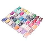 LYKD Nadelfilzwolle, Gute Formbarkeit Breite Anwendungen DIY weiches Wollmaterial Nadelfilzset Einfach zu verwenden for Nadelfilz