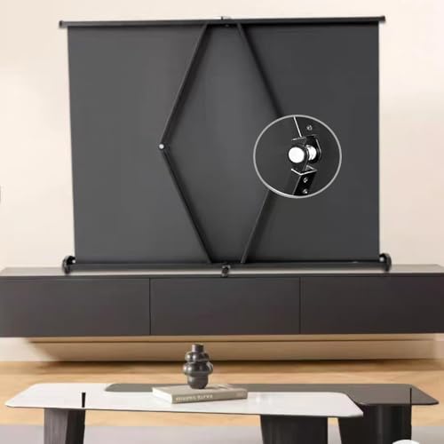 Pantalla Manual Retráctil de Proyector 50" 4:3 miniatura 4