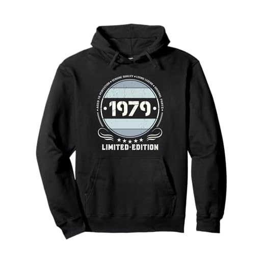 Camisetas vintage de 1979 para mujer, retro, divertidas, cumpleaños de 1979 Sudadera con Capucha