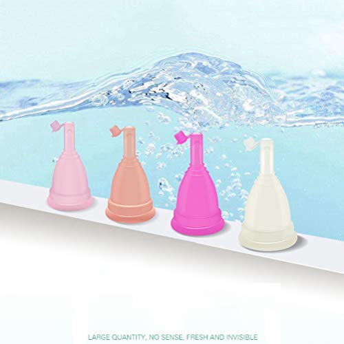 Copo menstrual Milisten de silicone para período menstrual reutilizável para coletor menstrual de al