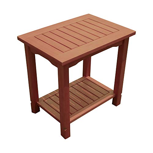 Jardinion Beistelltisch Balkon 50cm x 35cm x 50cm Santa Cruz Ablagetisch...