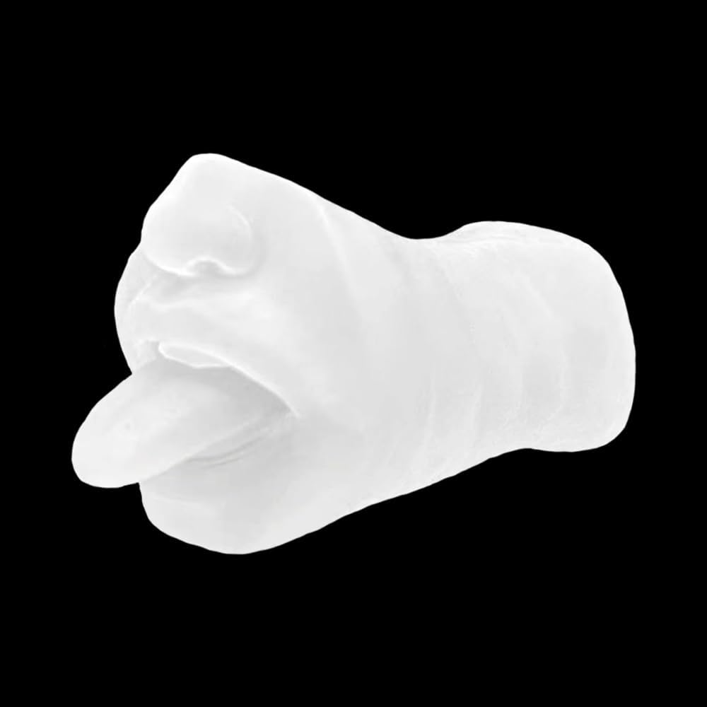 2 in 1 Realistic Male Masturbators with Pocket Pussy Vigina and Mouth,Lifelike Sex Doll with Face,TPE Portable Adult Sex Love Toy,Male Stroker for Masturbation,Deep Throat Oral for Gay Men