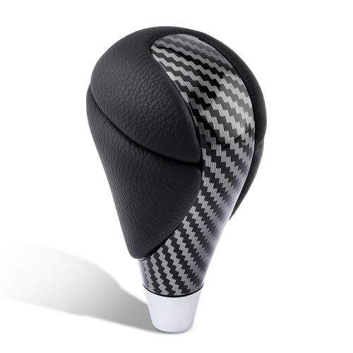 AUTOKAY Carbon Fiber Gear Shift Knob Fits for Lexus IS250 ES350 GS350 RX450h IS350 GS300 RX