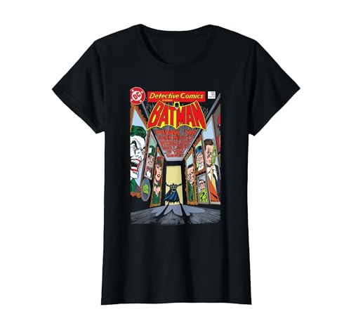 Image of DC Comics Batman Rogues Gallery T-Shirt, Women, Black, Medium