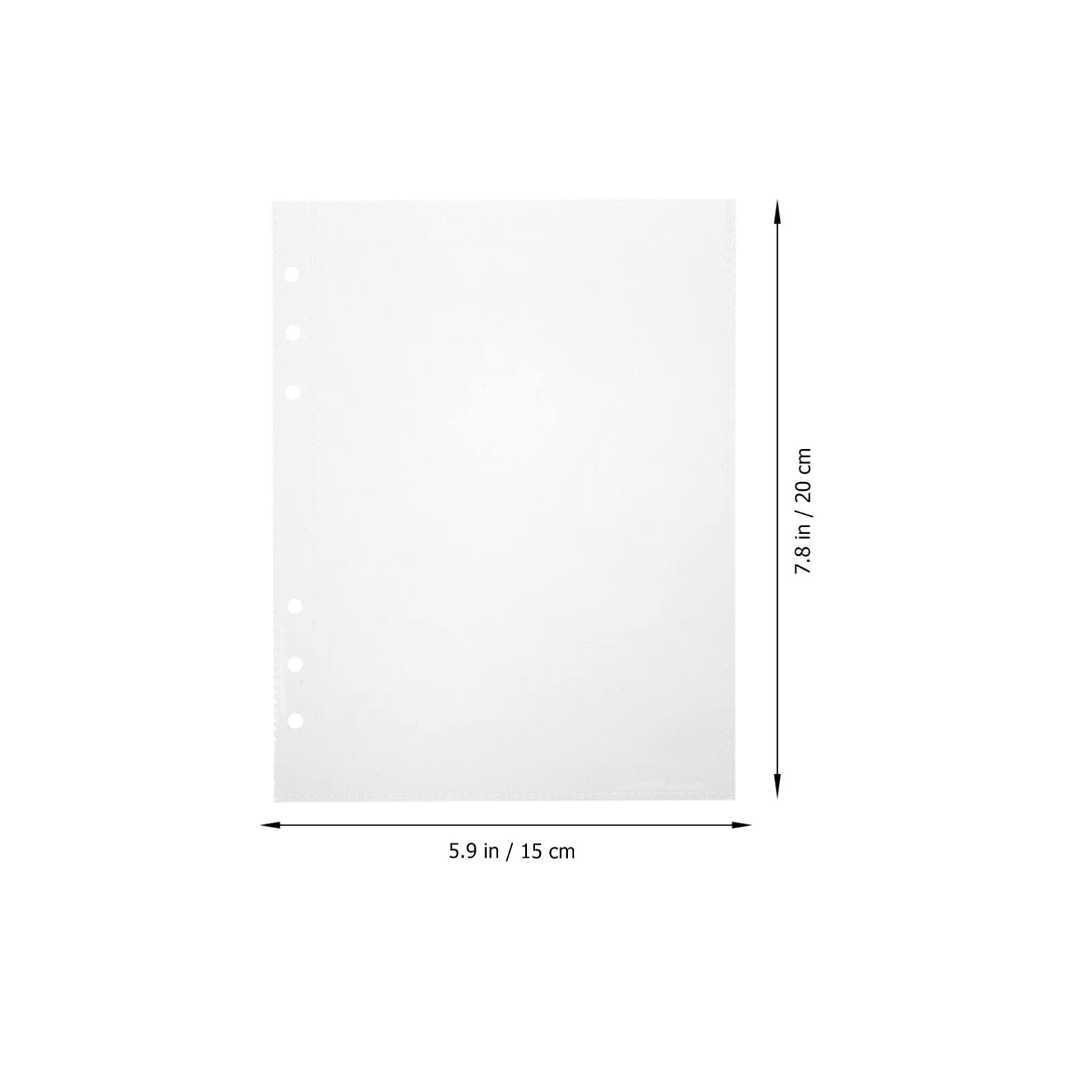 HOODANCOS Travel Storage Bags 30pcs Card Pouches Album Photo Holders Reliable Storage for Scrapbooking Supplies