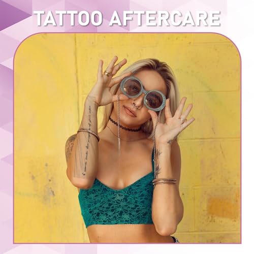 Image of Tattoo Aftercare Waterproof Bandages 5cm x 5m - Freely Cut Transparent Stretch Adhesive Bandage Dressing, Wound Sticker Good for Wound Healing, Tattoo aftercare, Shower