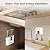 Tankless Water Heater Electric for Single Sink Faucet, ThermoMate 3500W 120V Small Point of Use Instant Hot Water Heater with Temperature Display, Self-modulating, ETL Certified