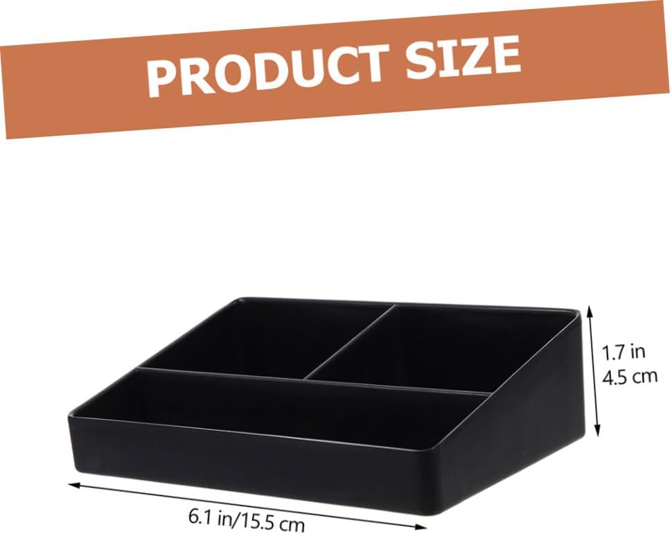 2Pcs Tea Bag and Sugar Packet Organizer Box for Countertop Coffee Station Multi-compartment Kitchen Storage Container for Tea Bags Coffee and Sugar Packets