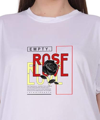 Soft Cotton T-Shirt for Women & Girls – Half Sleeve, Round Neck, Casual & Comfortable Fit4