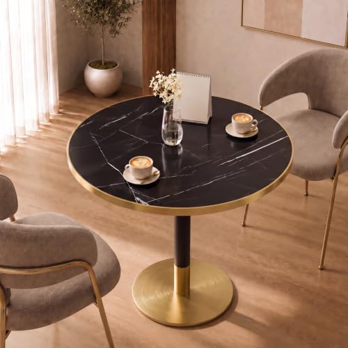 Cosylith Small Dining Table 31.5" Bistro Table for 2-4 Person, Heavy Duty