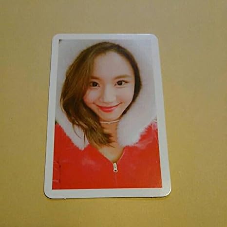 Amazon Co Jp Twice トレカ チェヨン Tt クリスマスエディション Twicecoaster Lane1 Cd封入 Christmas ホビー 通販