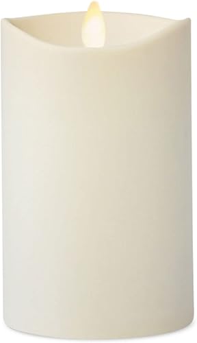 Miniatura 8 de Luminara Vela de pilar de llama móvil artificial realista para exteriores, llama móvil, luces LED que funcionan con pilas para Navidad exterior