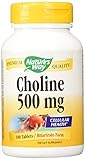 NATURE'S WAY Choline 500mg 100 Tablets