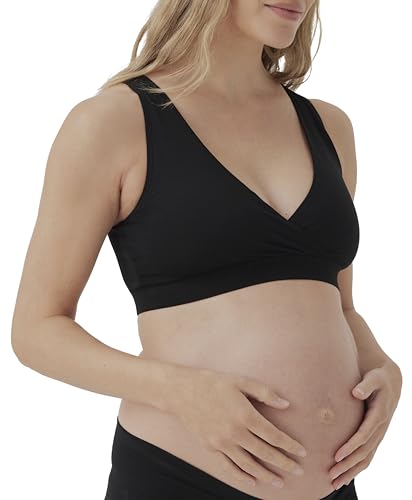 Pact Organic Cotton Maternity Nursing Bralette for Breastfeeding - Stretchy, Wireless2