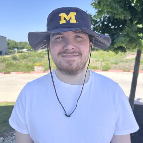 Image of LogoFit NCAA Boonie Hat for Men - Officially Licensed College UPF Mens Sun Hat with Adjustable Sizing