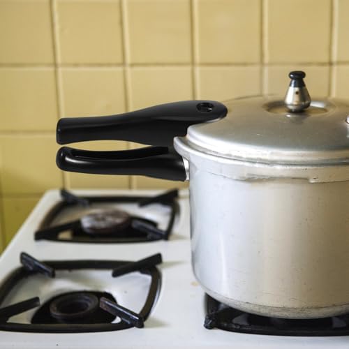 Repuesto Universal de Mango de Baquelita para Ollas a Presión de 18-22cm, Mangos Largos Antiescaldad Completos con Tornillos para Utensilios de Cocina y Accesorios de Ollas a Presión miniatura 5
