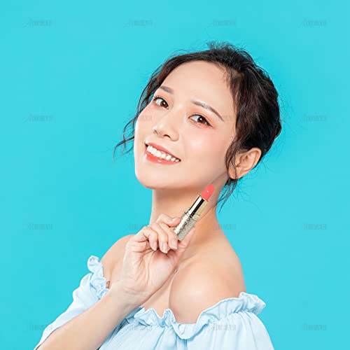 AUEAR, Empty Lip Balm Lipstick Tubes Container Bullet Shape for DIY (Gold, 8 Pack)